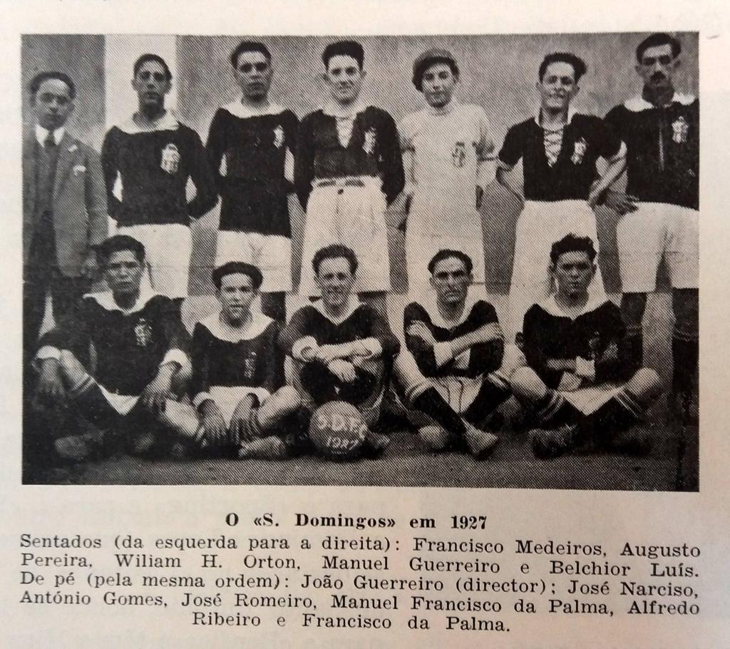 Equipa do São Domingos em 1927