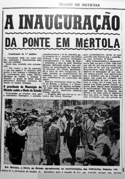 Artigo do Diário de Notícias